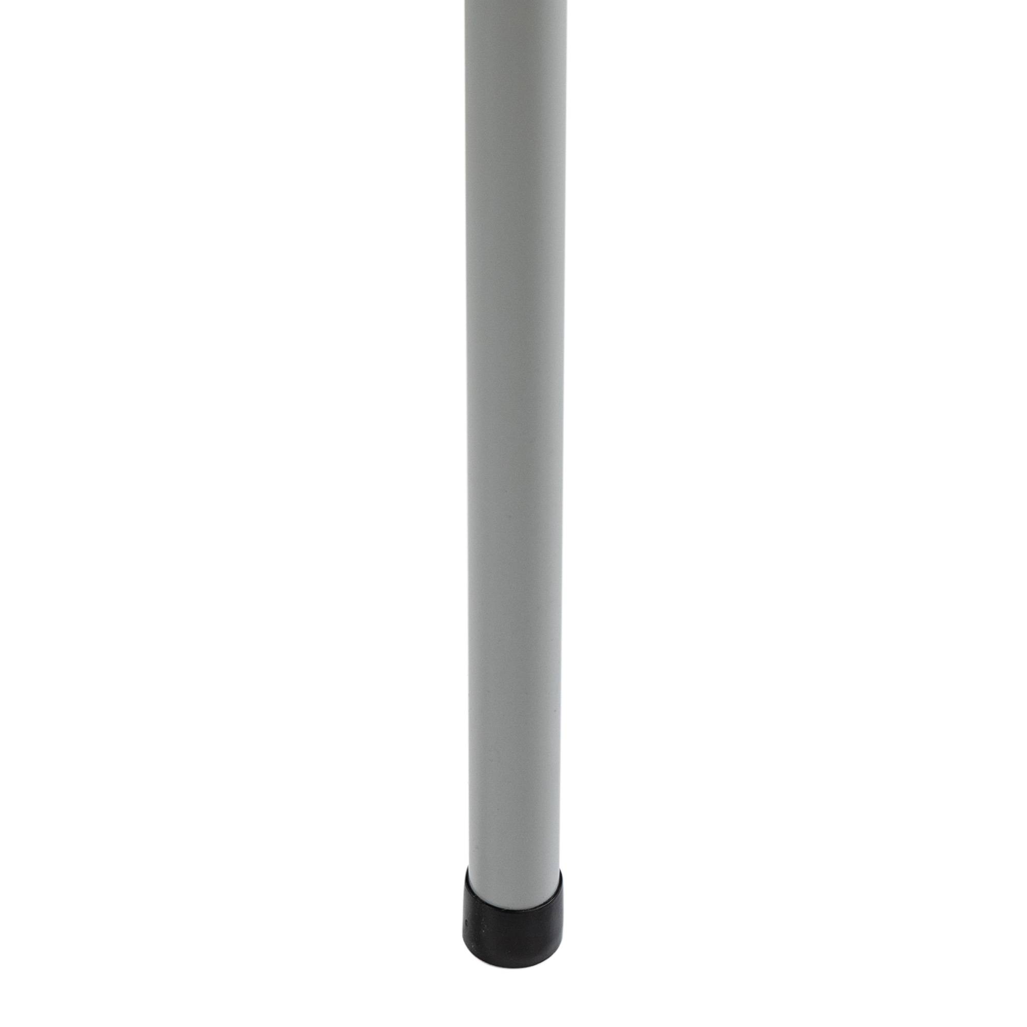 ComfortXL - Table camping pliante aluminium avec rangement filet pique-nique jardin 70 cm argent - ComfortXL Outdoor Living - Image 10