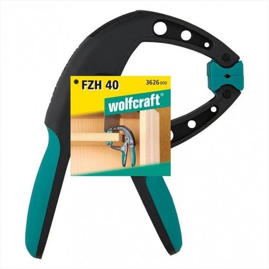 Wolfcraft - Pince à ressort FZH WOLFCRAFT, 40 mm - Image 6