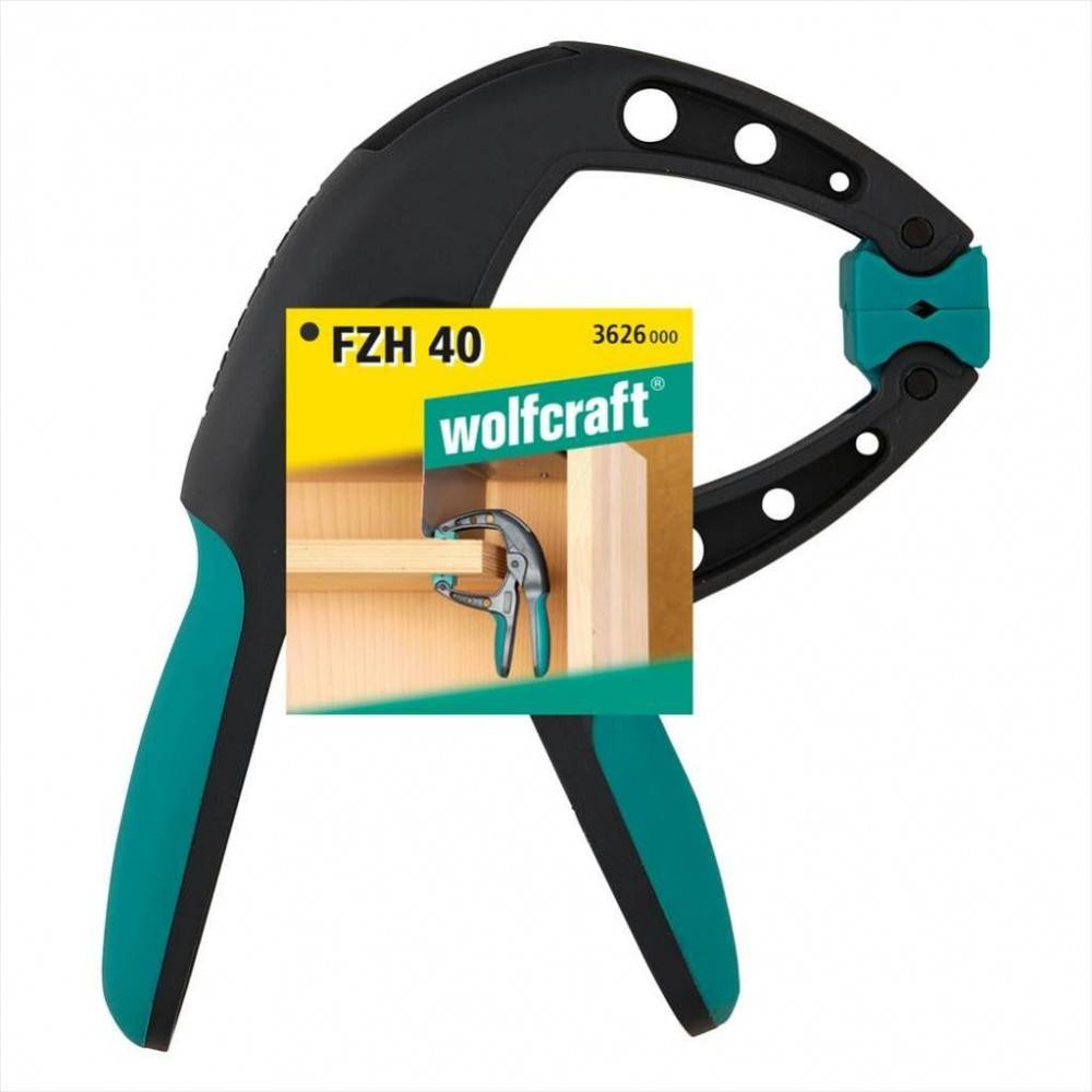 Wolfcraft - Pince à ressort FZH WOLFCRAFT, 40 mm - Image 6