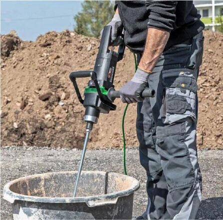 Malaxeur D.180 mm pour mortier enduit ciment béton DIAM - EHM162S - Imagen 3