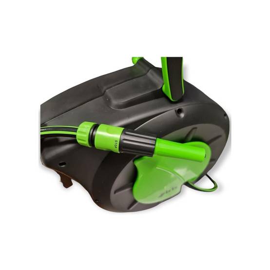Enrouleur tuyau arrosage extensible 20m Devidoir mural Automatique Tuyau arrosage diam 12 mm IRIS - Imagen 2
