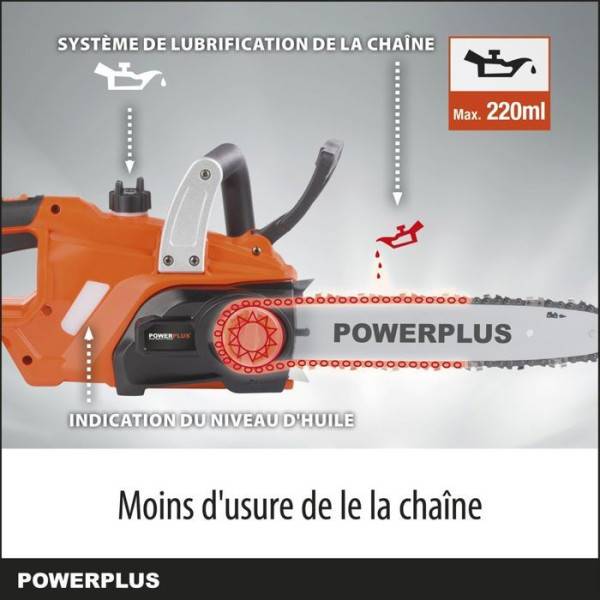 Tronçonneuse a batterie 20 volts 30cm - Image 4
