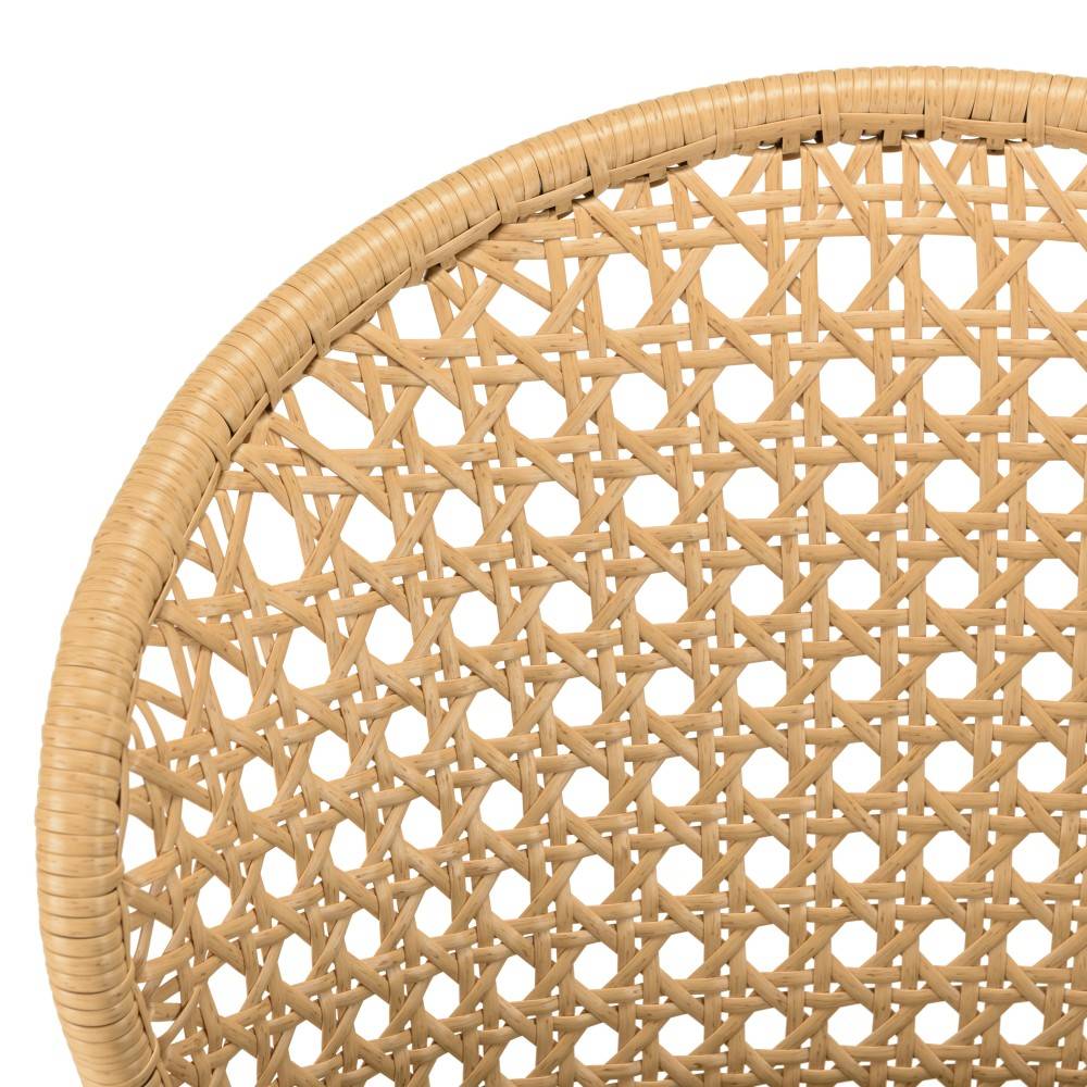 Macabane - MALO - Lot de 2 chaises rotin synthétique couleur naturelle - Imagen 7