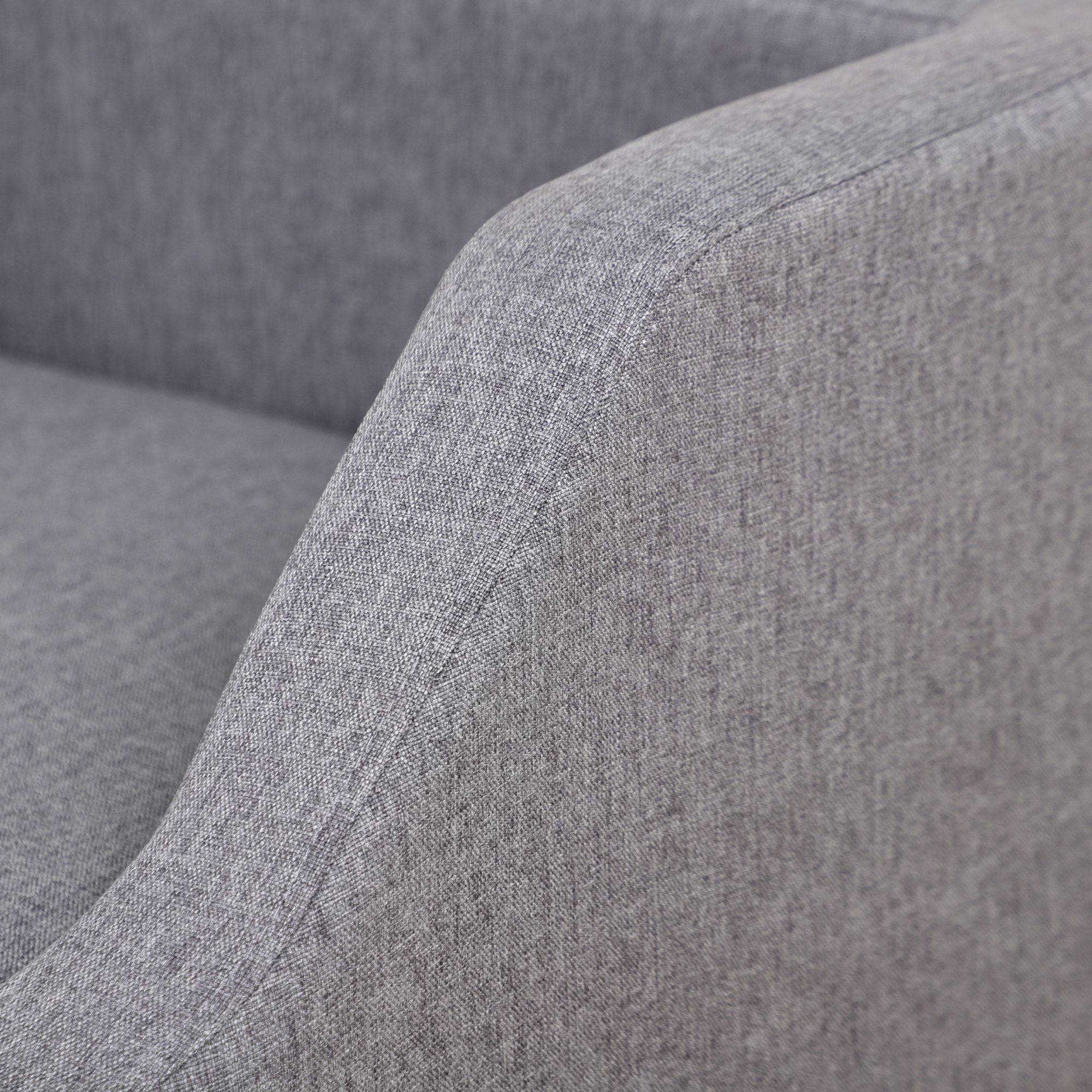 Canapé lit chien chat tissu effet lin scandinave déhoussable confortable 75x55x39cm gris - ComfortXL Outdoor Living - Image 10