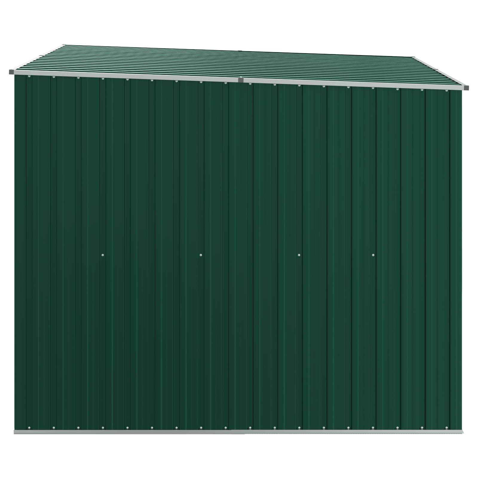 Vidaxl - Abri de jardin Vert 195x198x159 cm Métal galvanisé 3.9m² vidaXL 46253 - Image 5