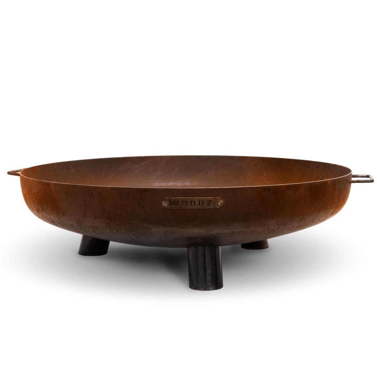 Brasero bol à feu Feet & Handle 100 cm acier corten MOODZ - Image 2
