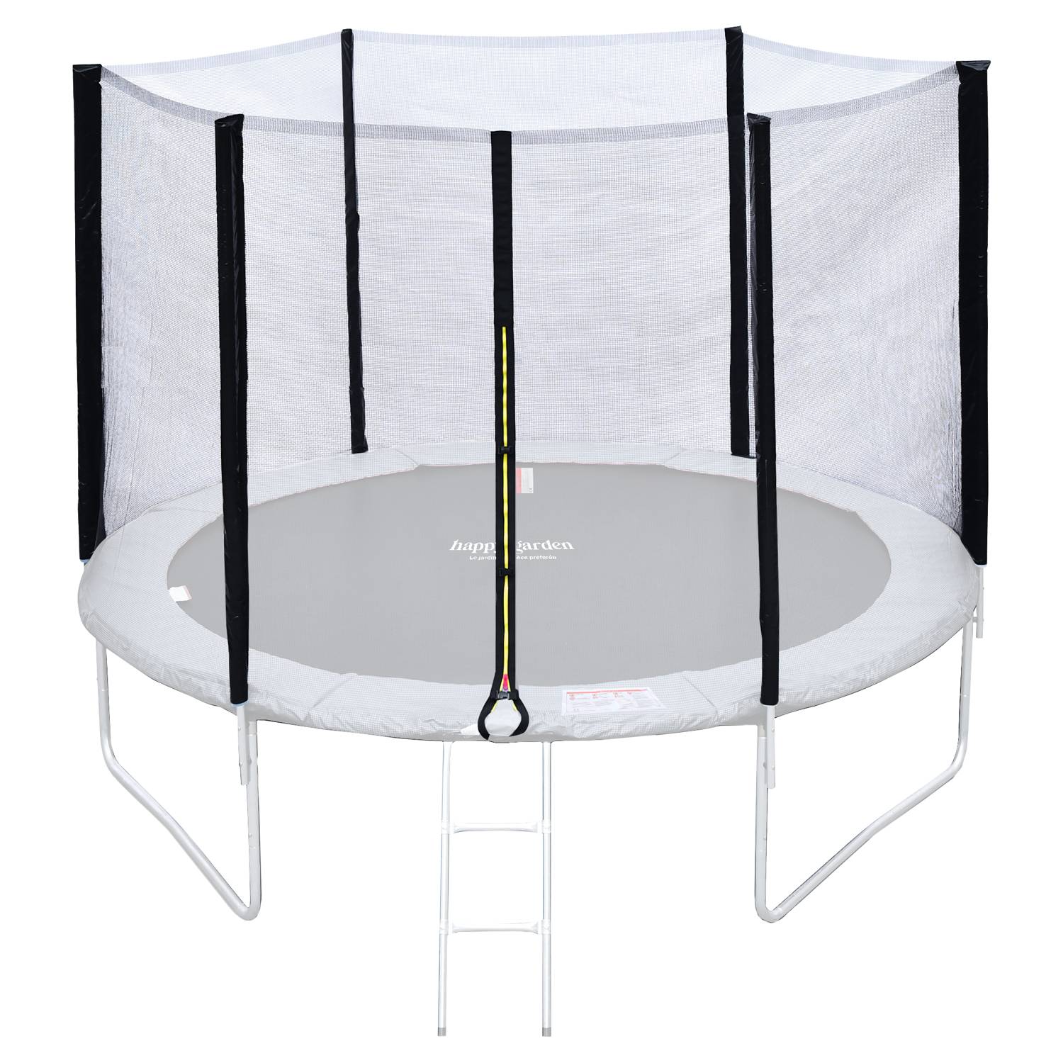 Filet de protection pour trampoline Ø305cm ADELAÏDE - HAPPY GARDEN - Imagen 5