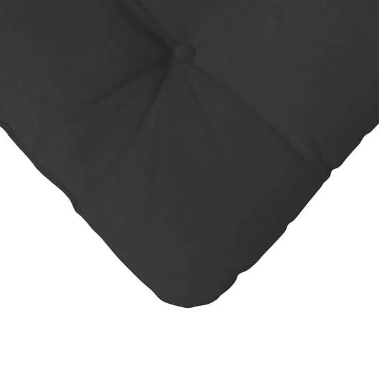 Lot de 4 Coussins d'Assise Microfibre Résistante Housse Amovible pour Bureau Noir 40x40 cm – ComfortXL Outdoor Living - Image 9