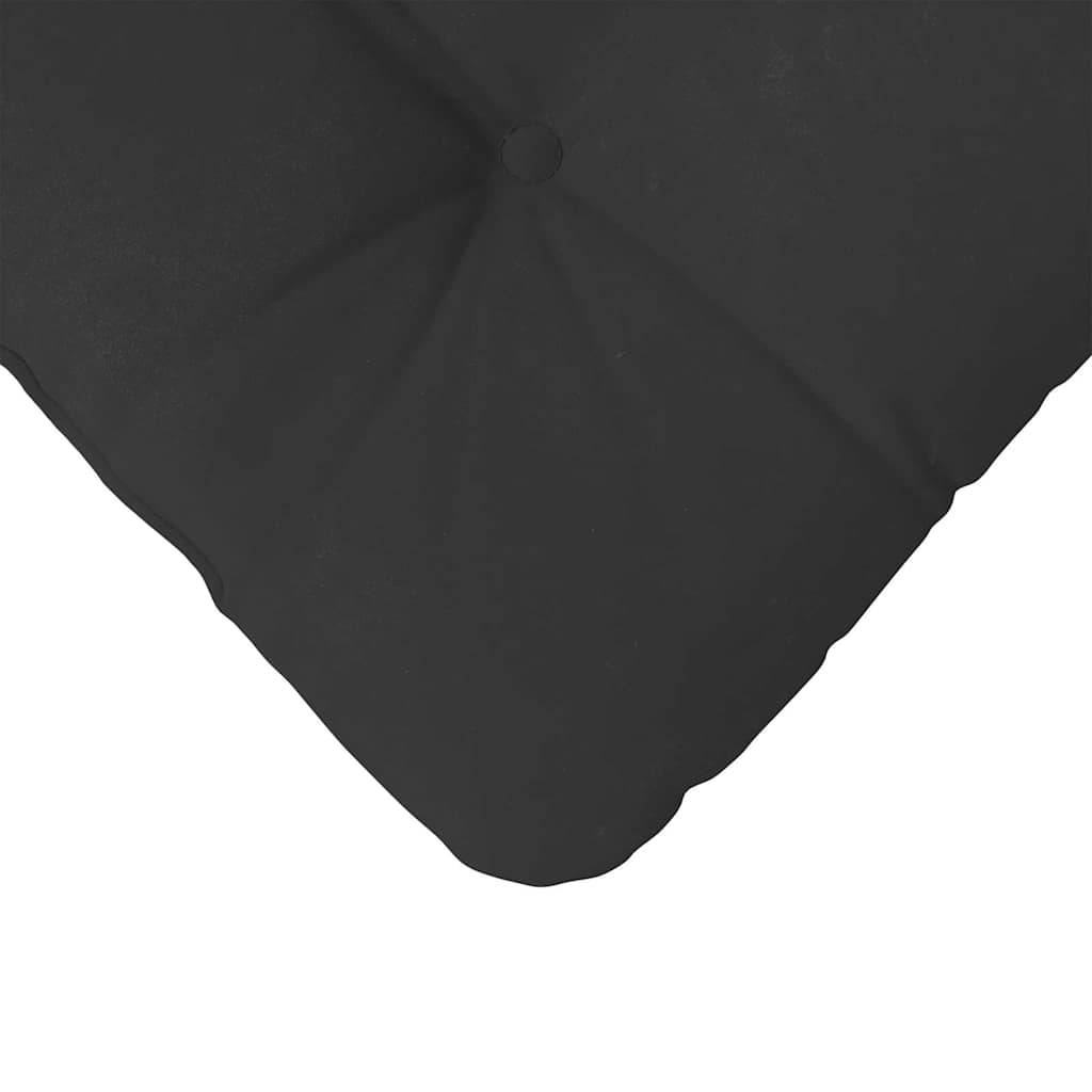 Lot de 4 Coussins d'Assise Microfibre Résistante Housse Amovible pour Bureau Noir 40x40 cm – ComfortXL Outdoor Living - Image 9