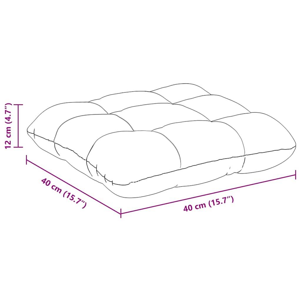 Lot de 4 Coussins d'Assise Microfibre Résistante Housse Amovible pour Bureau Noir 40x40 cm – ComfortXL Outdoor Living - Image 6