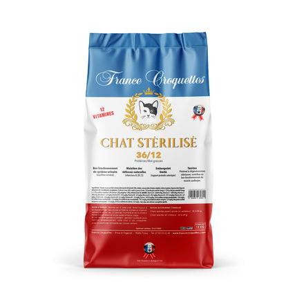 France Croquettes - croquette pour chat adulte sterilise 36/12 – 1,5kg – chat adulte sterilisé – france croquettes - Imagen 2
