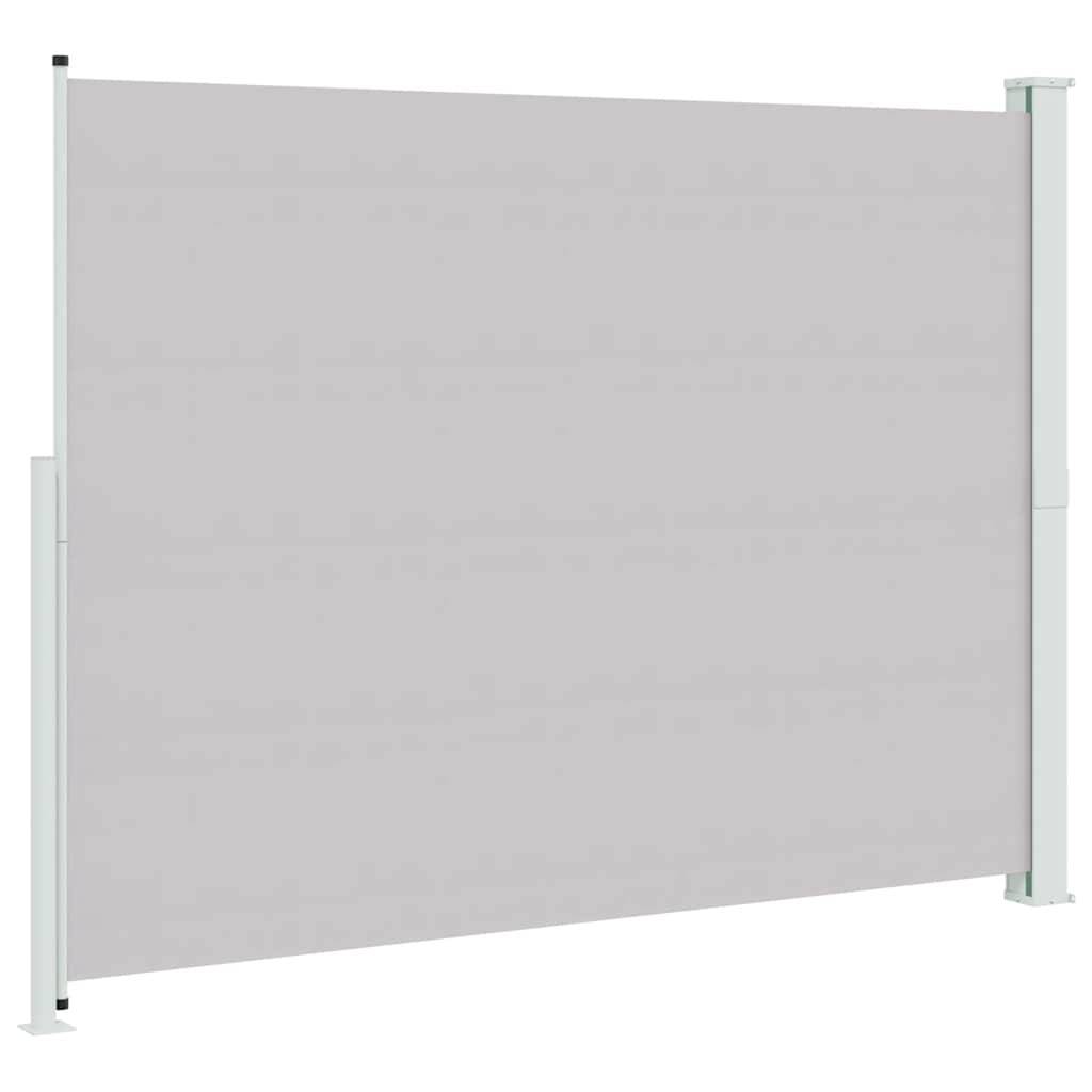 Store latéral rétractable polyester gris 220 x 300 cm - PANGIVO - Image 6