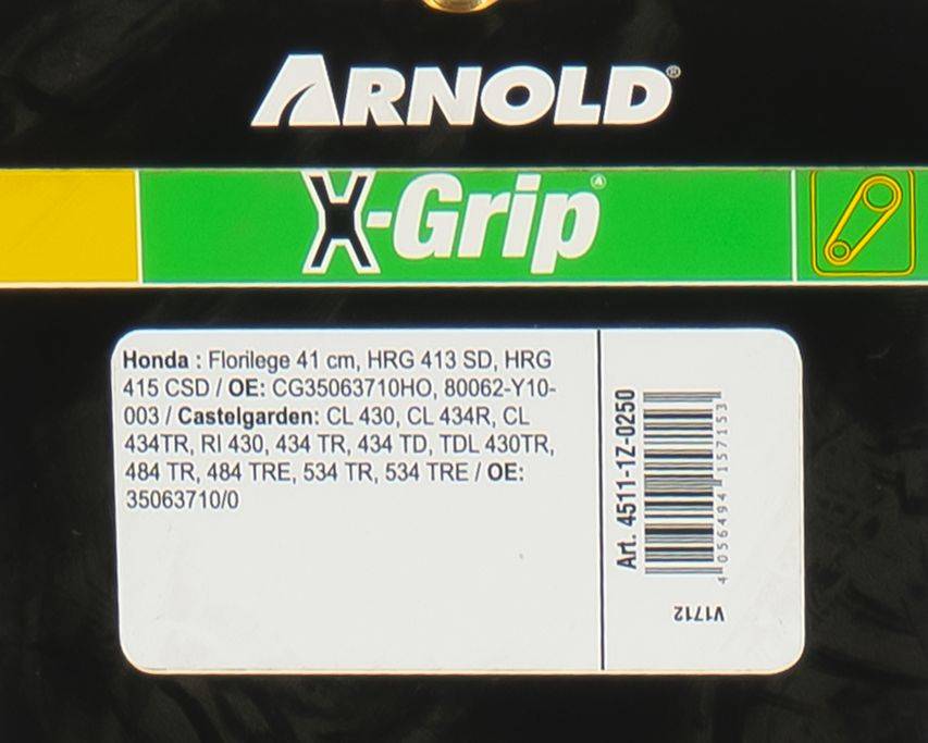 Arnold - Courroie trapézoïdale X-Grip V de type Z 25 Arnold - Imagen 3