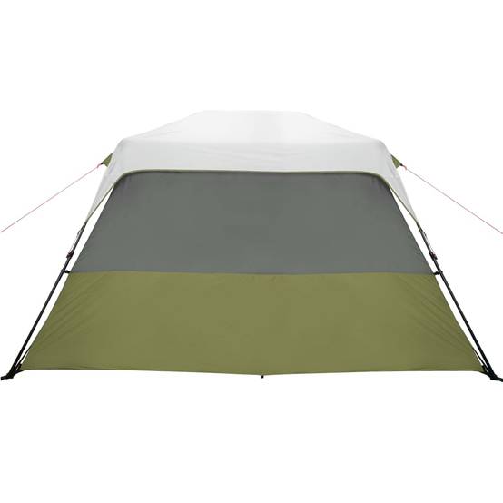 Tente Familiale Instantanée 6 Personnes avec Éclairage LED Imperméable pour Vacances Camping Vert – ComfortXL Outdoor Living - Image 9