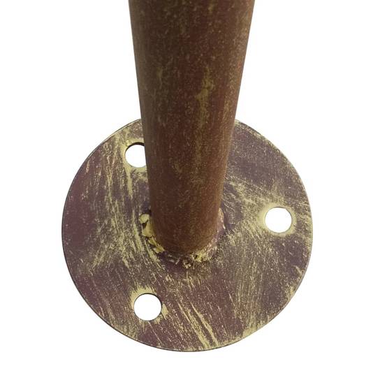 Pergola - Tonnelle de jardin Marron antique 4x3x2,5 m Fer - Image 6