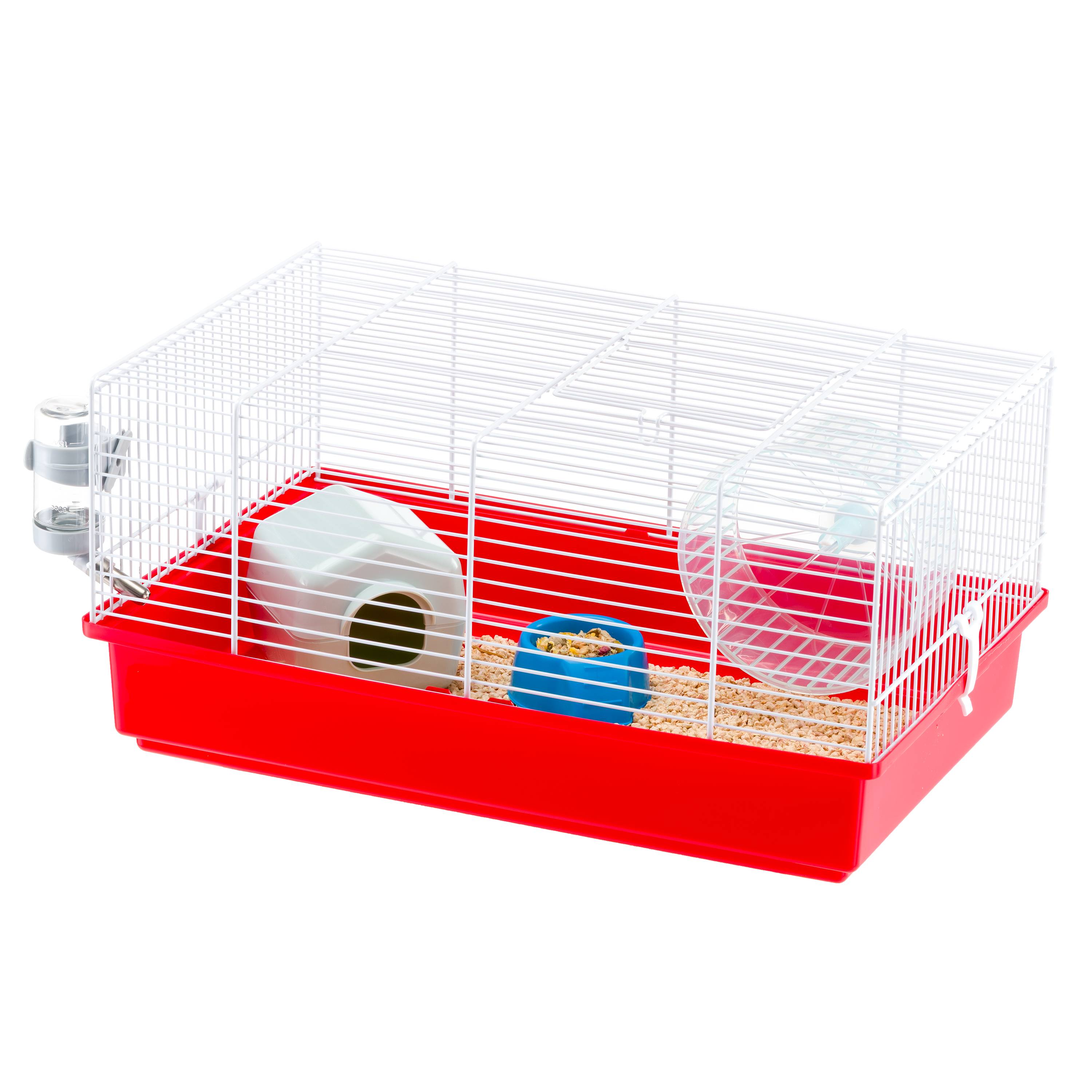 Ferplast - Cage pour Hamsters Petits Rongeurs CRICETI 9, en Plastique, Accessoires inclus - Image 1