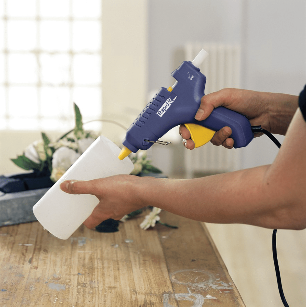Pistolet à colle Rapid EG111 pour les bâtons de colle de 12 mm - Blister + 500g de colle - RAPID-ISABERG - 40303076 - Image 3