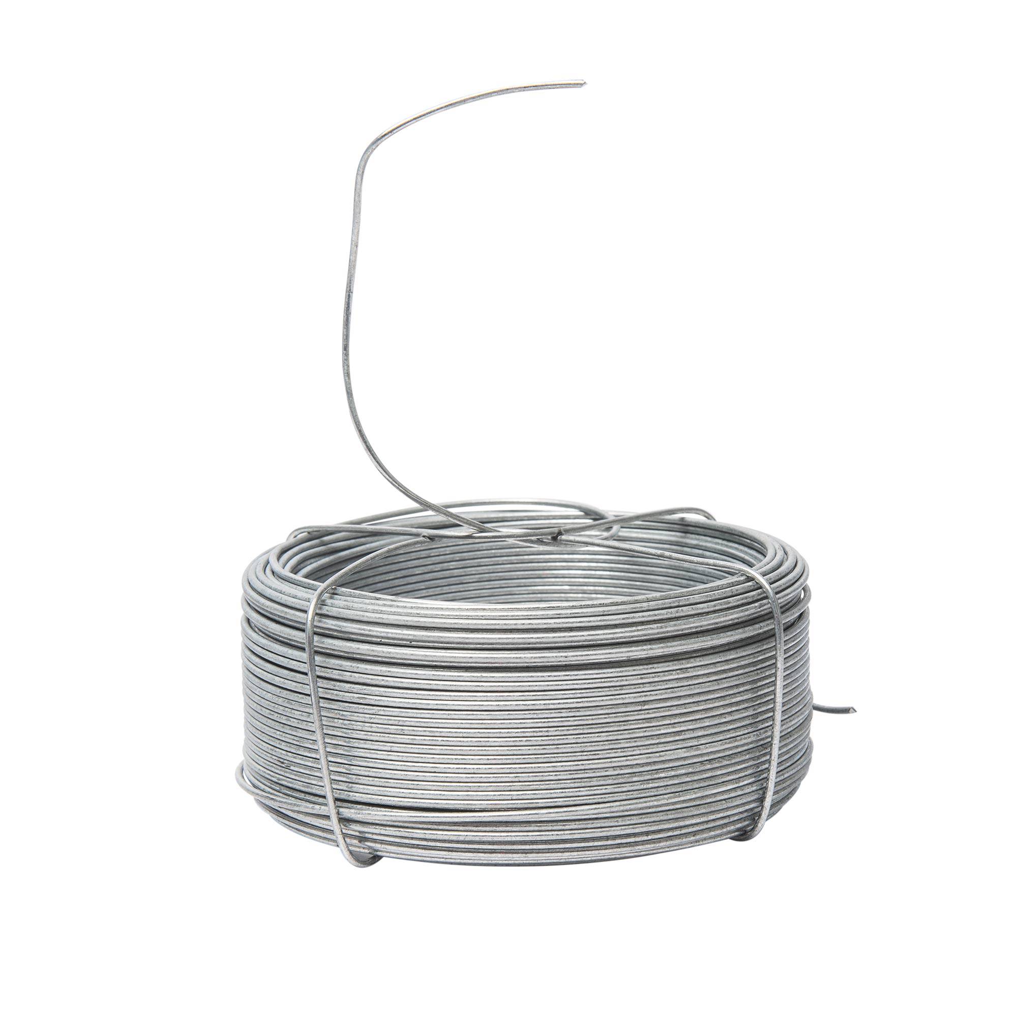Fil de fer galvanisé WERKA PRO bobine 50m avec support - Ø 1,1 mm - Image 2