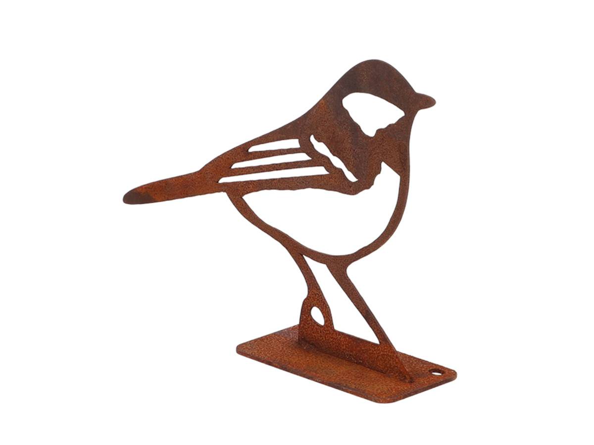 Esschert Design - Animal en acier effet rouillé à poser Mésange - Image 9