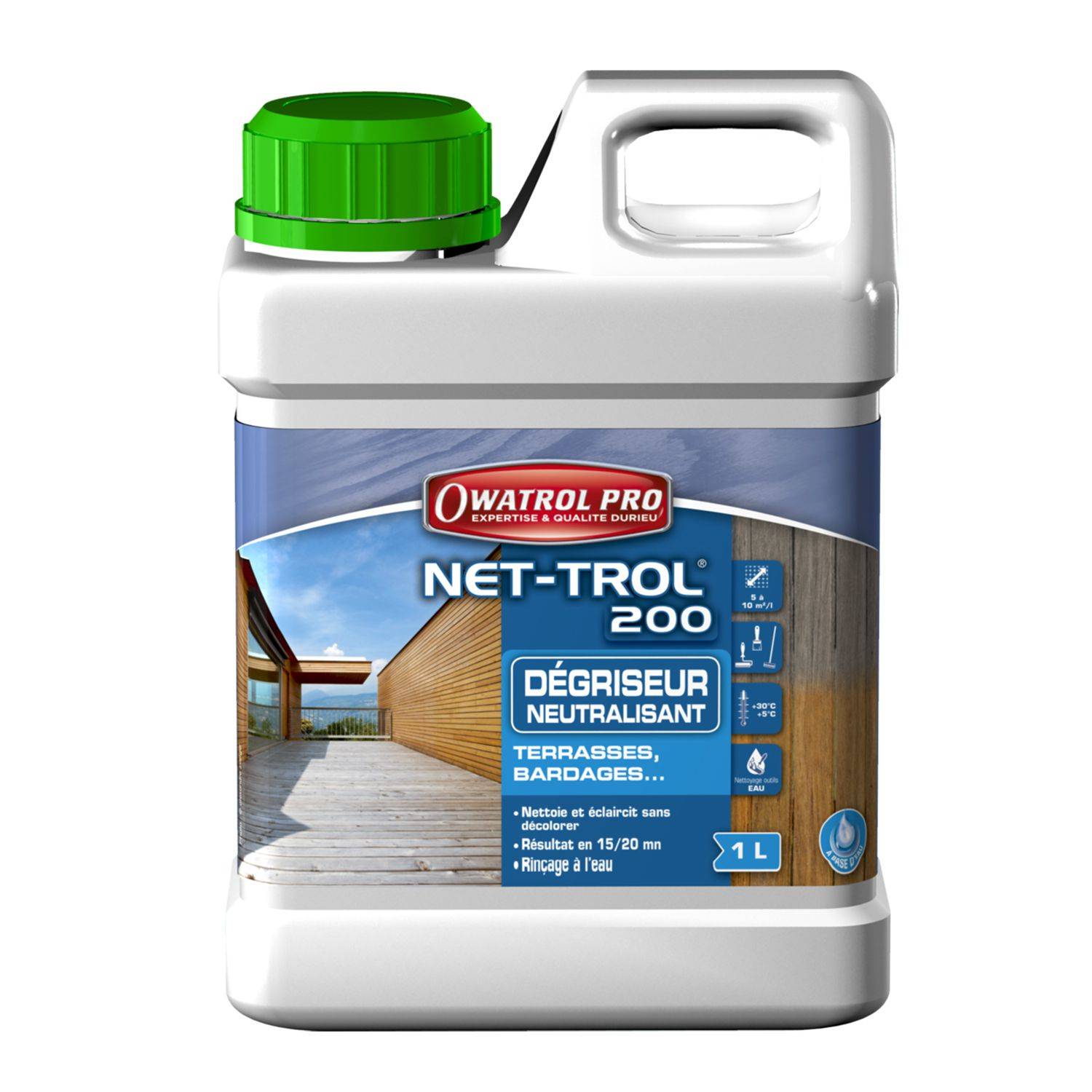 Owatrol - Dégriseur pour Teck, Owatrol Net Trol 200, 1L - Owatrol - Imagen 1