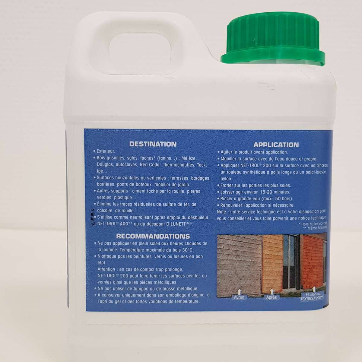 Owatrol - Dégriseur pour Teck, Owatrol Net Trol 200, 1L - Owatrol - Imagen 2
