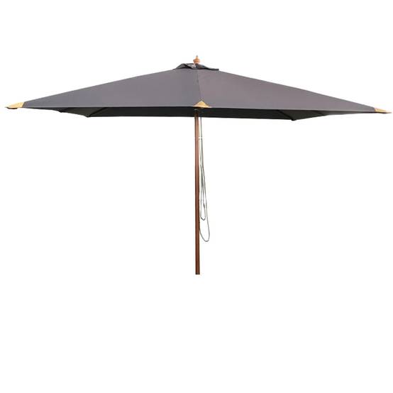 Parasol droit gris 3x3 m Pegasia - Gecko Jardin - Imagen 2