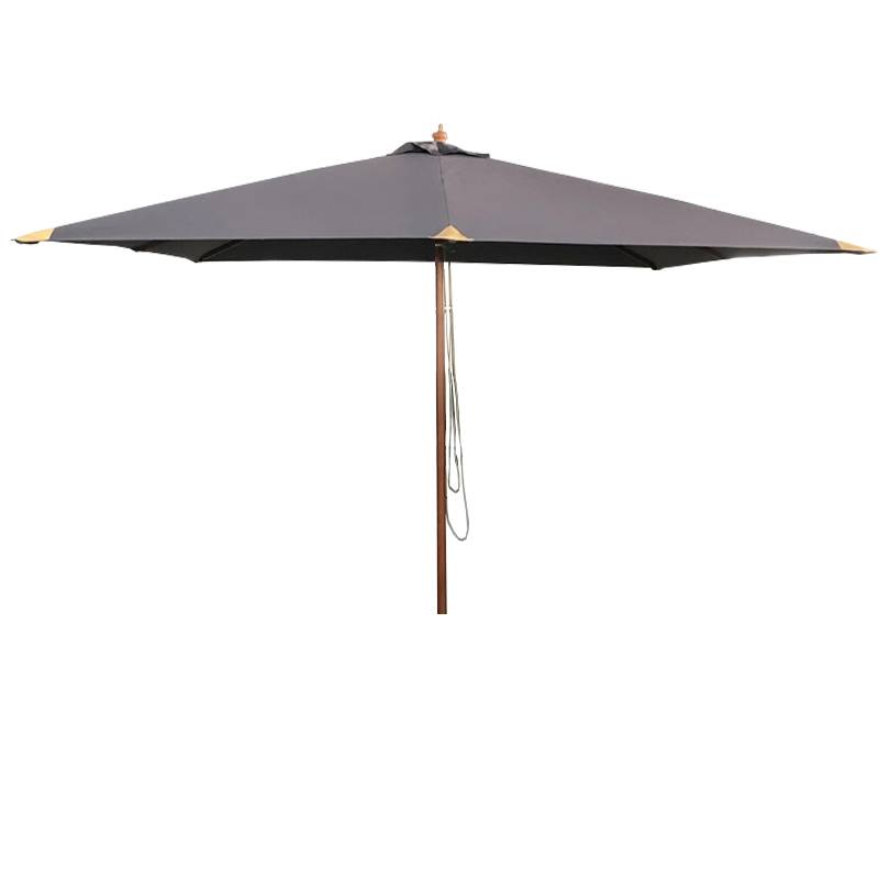 Parasol droit gris 3x3 m Pegasia - Gecko Jardin - Imagen 2