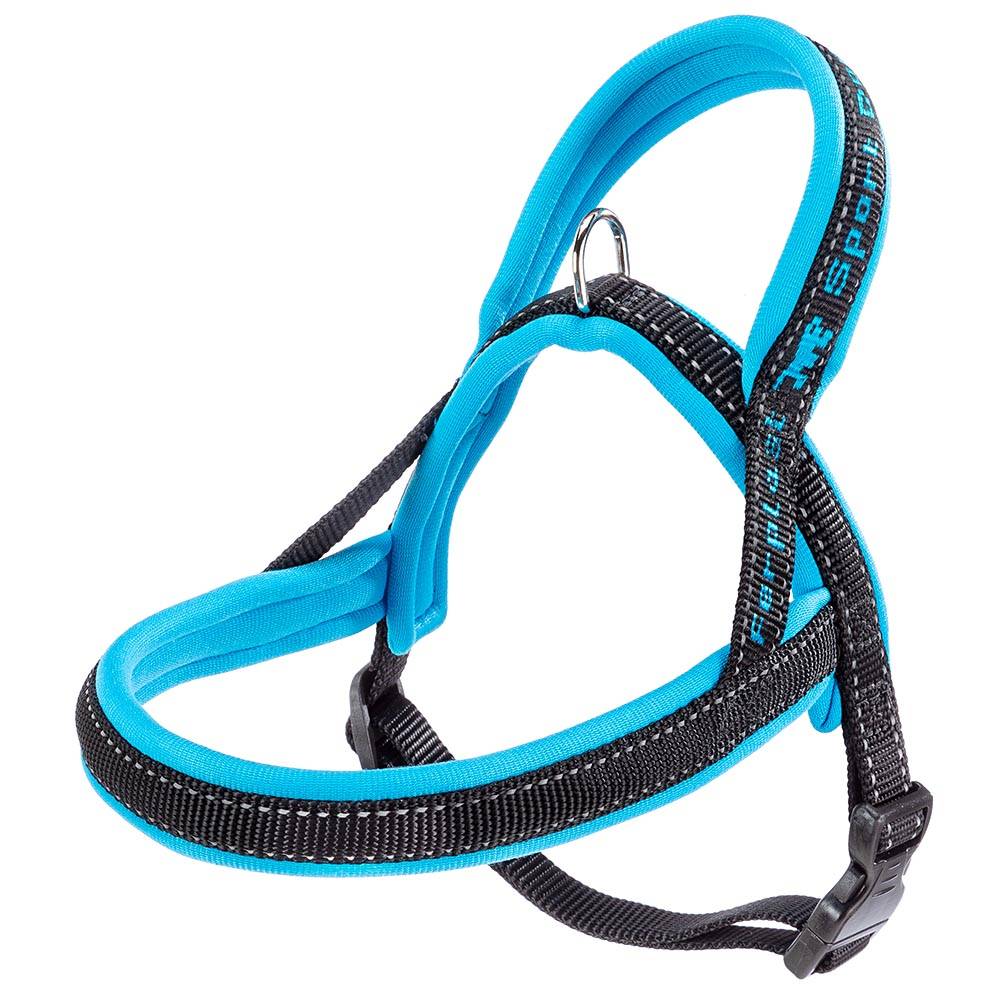 Ferplast - Ferplast Harnais chien SPORT DOG, Harnais pour chien taille petite,  Harnais Suédois, Rembourrage doux, Coutures Réfléchissantes, Fermeture par - Imagen 1