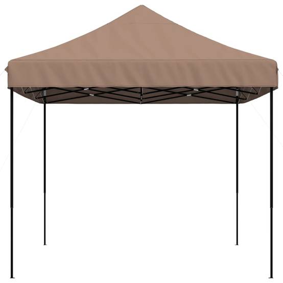 Tente Pliante 4.5x3 m Acier pour Marché et Réception Barnum Robuste Marron – ComfortXL Outdoor Living - Image 4