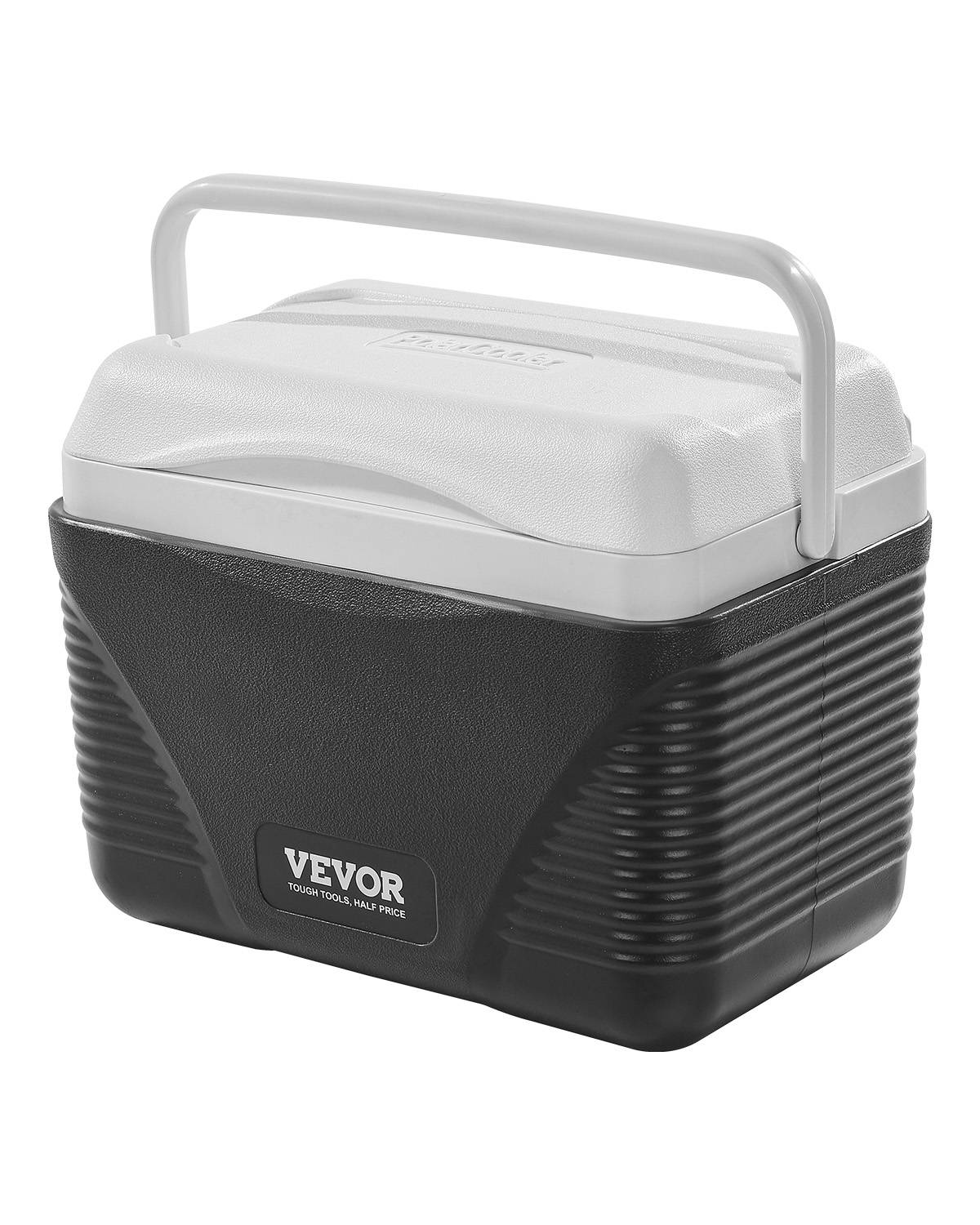VEVOR Glacière rigide isotherme 8.5QT/8L, portable, poignées, léger, pique-nique, camping.