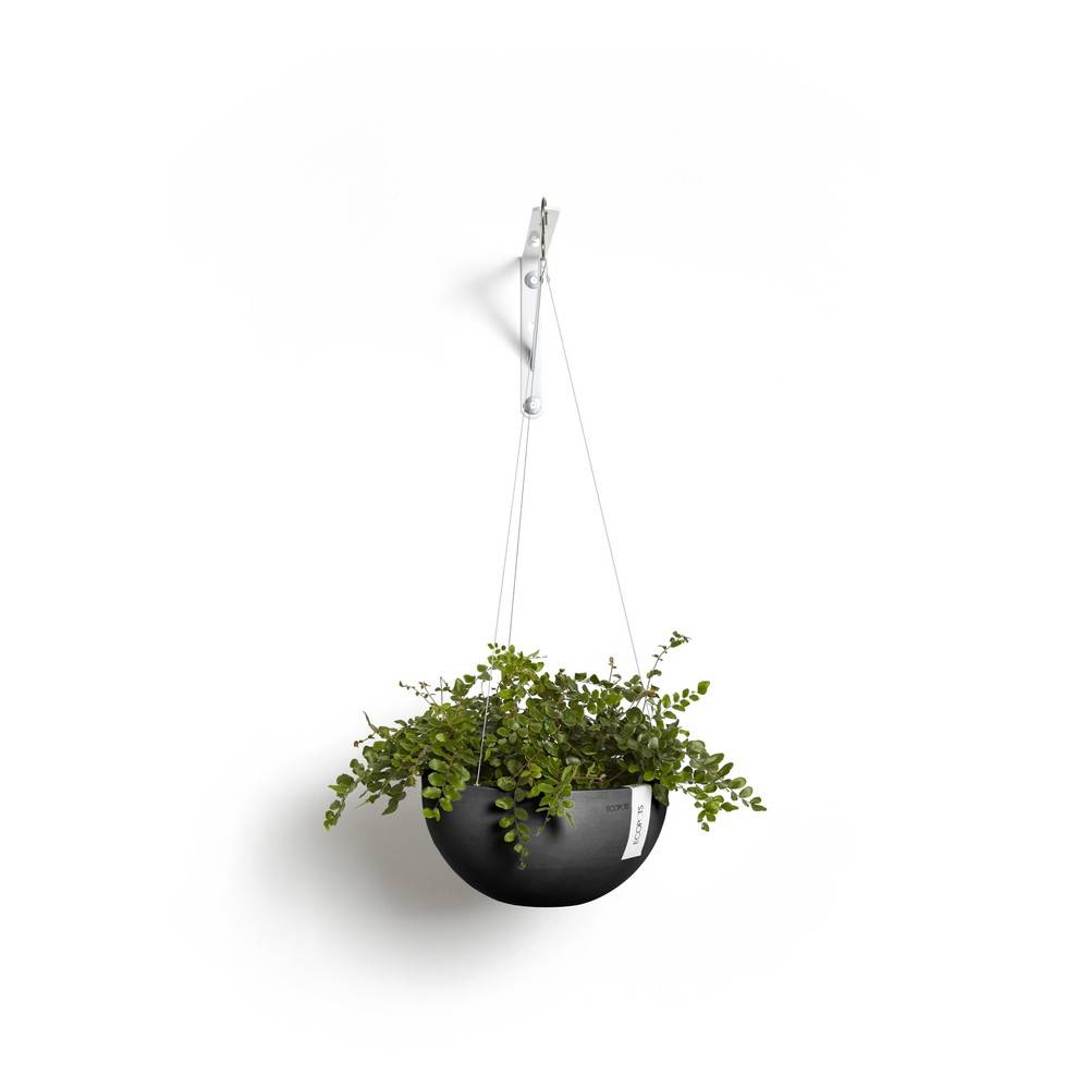 Ecopots - Pot supsendu Brussels 27 Gris Foncé - Ø 26,5 x H. 13 cm - 4,2 L ECOPOTS - Imagen 1