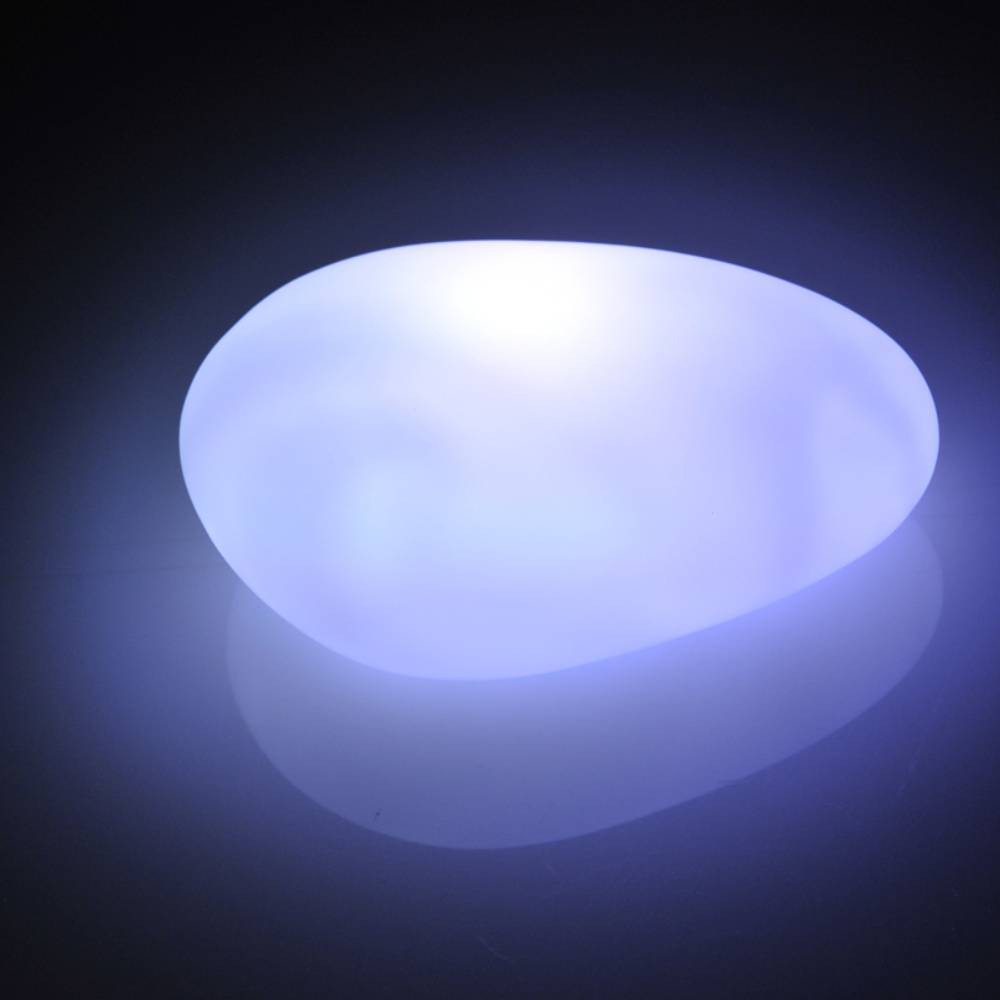 Sans Marque - Galet lumineux LED multicolore 12x8x5 cm – Veilleuse décorative à variation douce, interrupteur On/Off - DIVERS - Image 2