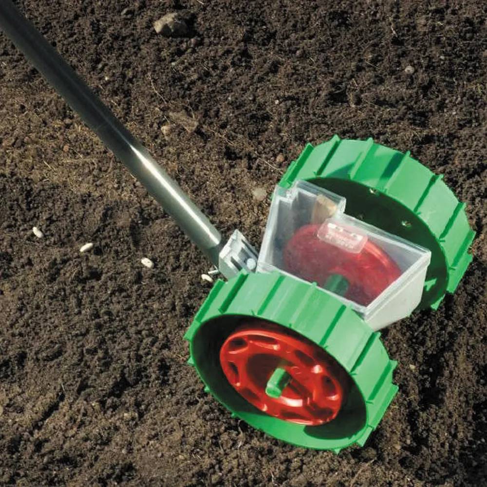 Semoir manuel graines Super Seeder 6 disques avec manche - Image 3