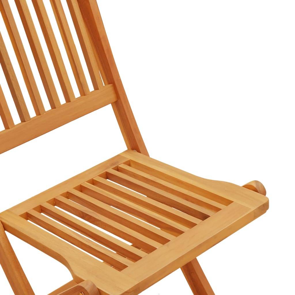 Vidaxl - Ensemble de bistro pliable 3 pcs bois d'acacia solide vidaXL 3295251 - Image 9