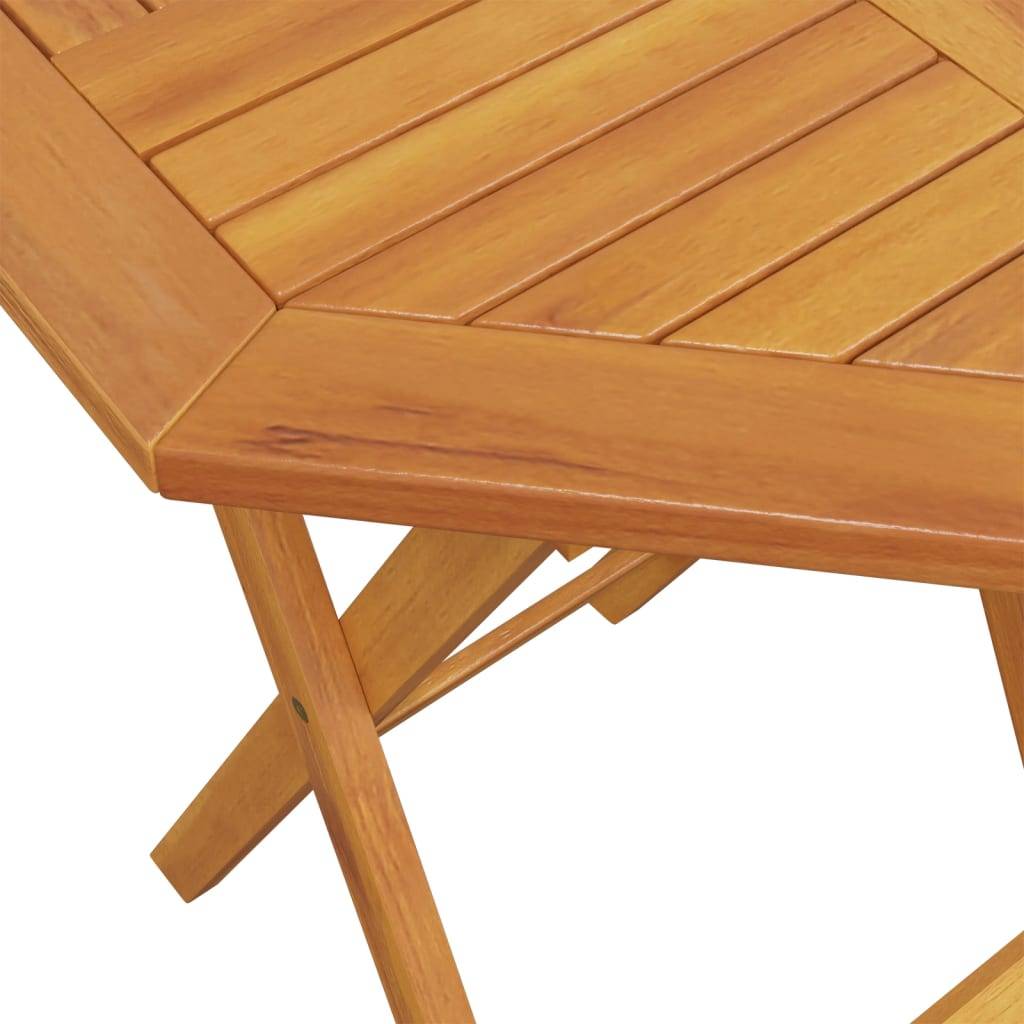 Vidaxl - Ensemble de bistro pliable 3 pcs bois d'acacia solide vidaXL 3295251 - Image 8