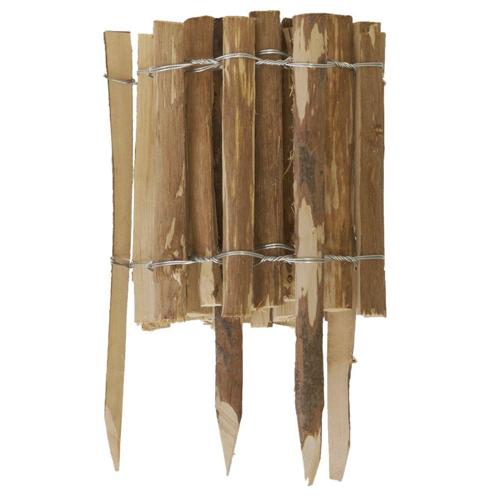 Aubry Gaspard - Bordure en noisetier (Lot de 4) - Imagen 3