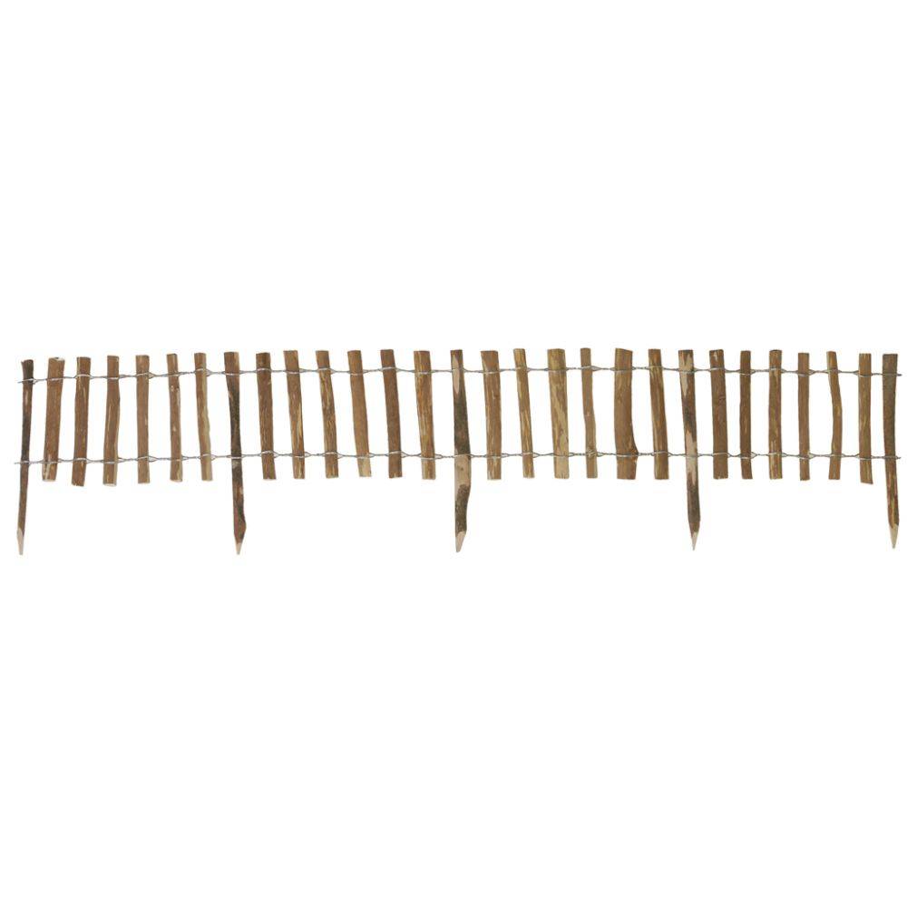 Aubry Gaspard - Bordure en noisetier (Lot de 4) - Imagen 2