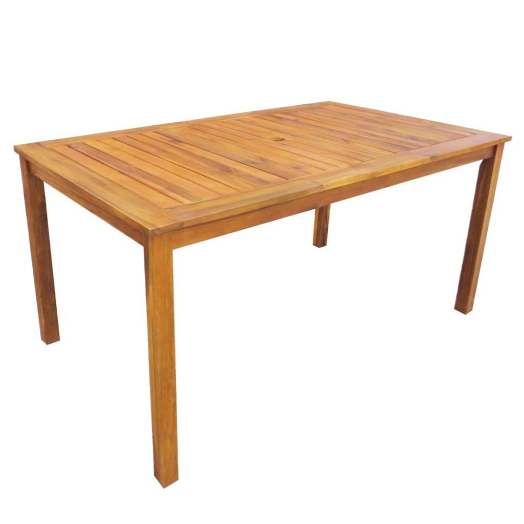 Vidaxl - Jeu de salle à manger d'extérieur 7 pcs Bois d'acacia solide vidaXL 42623 - Imagen 7
