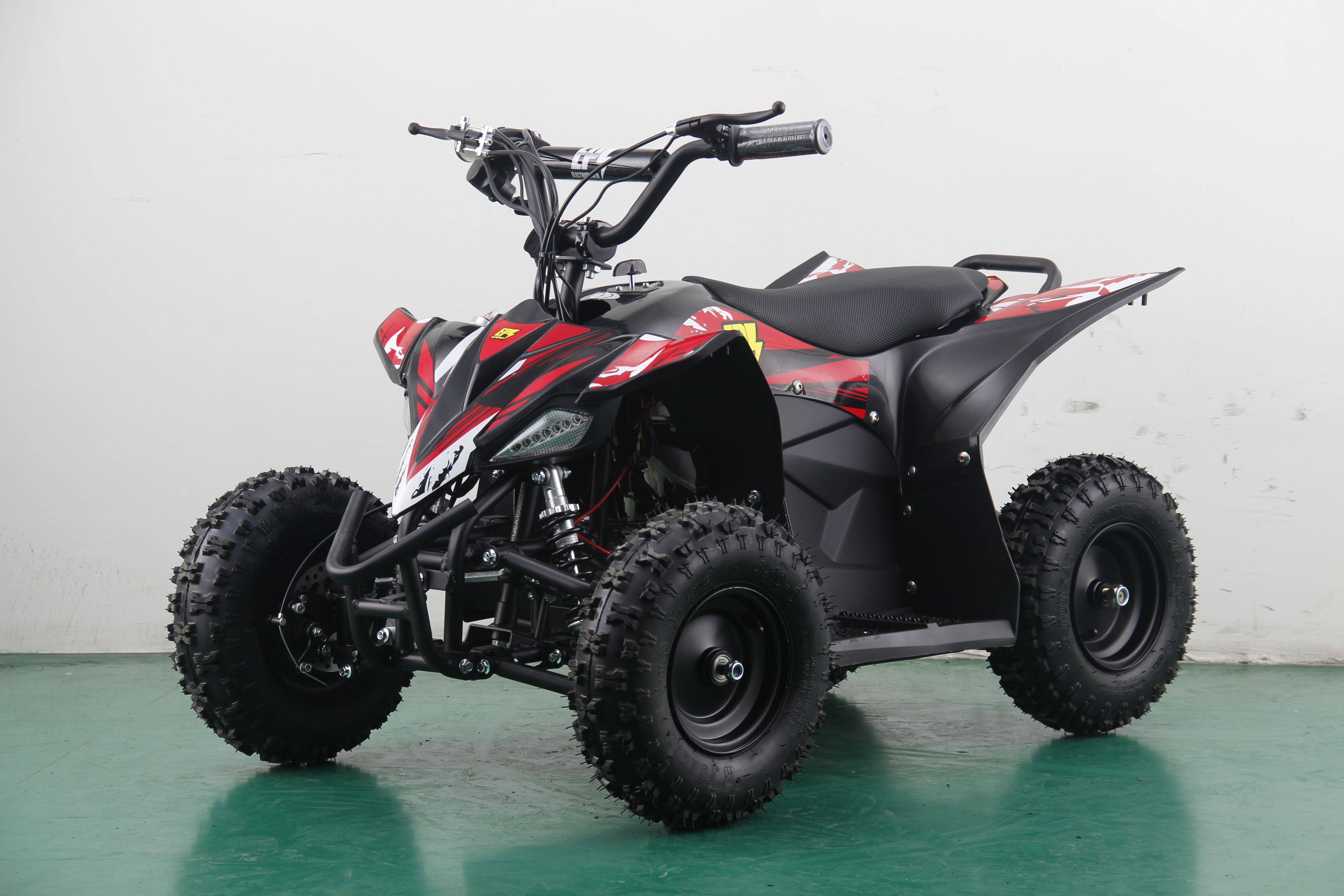 Mini Quad électrique 1000W Rouge - Image 1