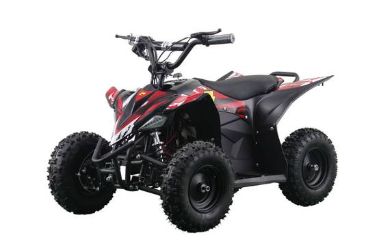 Mini Quad électrique 1000W Rouge - Image 2