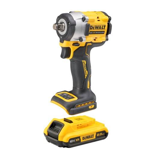Dewalt - Boulonneuse à chocs 1/2' XR 18V 2Ah li-ion brushless DEWALT jonc de sécurité - DCF921D2T-QW - Imagen 2
