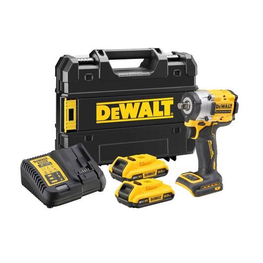 Dewalt - Boulonneuse à chocs 1/2' XR 18V 2Ah li-ion brushless DEWALT jonc de sécurité - DCF921D2T-QW - Imagen 1