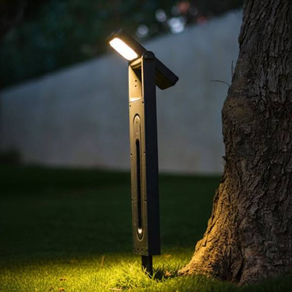 Lumisky - 2 Potelets solaires orientables BRITY H49cm 200LM - Imagen 6