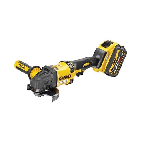 Dewalt - Meuleuse 2.0 XR FLEXVOLT 54V 3Ah Li-Ion Brushless 125mm DEWALT - 2 batteries - coffret TSTAK - DCG418X2-QW - Imagen 1