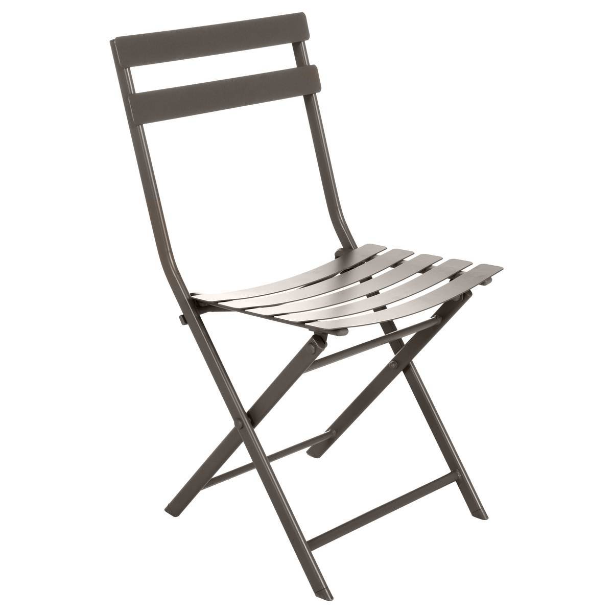 Hesperide - Chaise de jardin pliante "Greensboro" tonka en acier traité époxy - Hespéride - Imagen 1