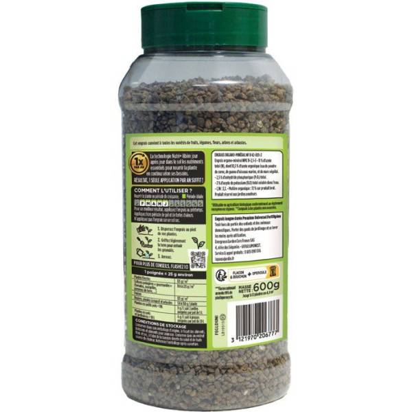 Fertiligène - Engrais longue durée premium universel 600 g - FERTILIGENE - FEGLDUNI - Image 3