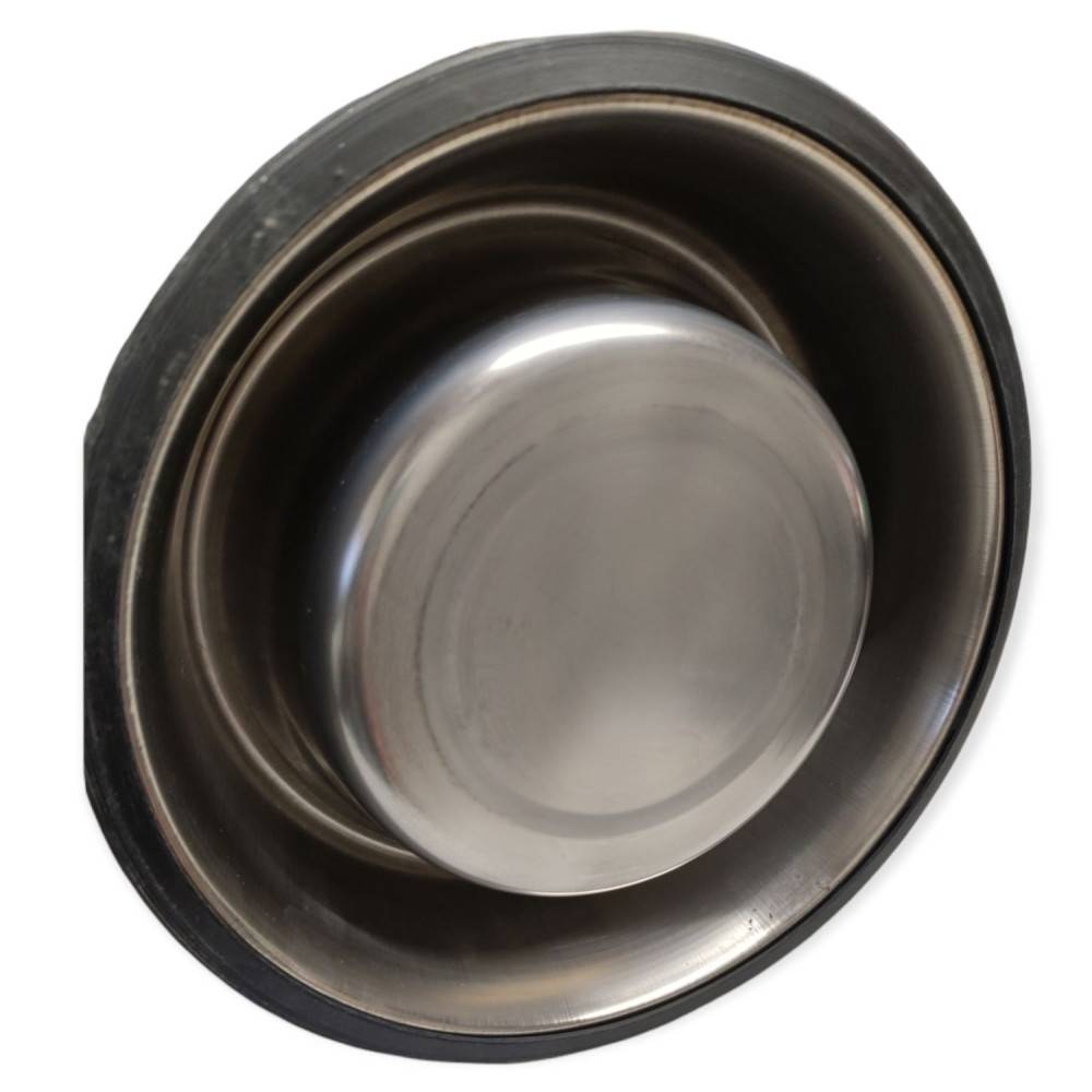 Gamelle en acier inox antidérapante, 0.70 Litre, ø 21cm pour chien - Imagen 2