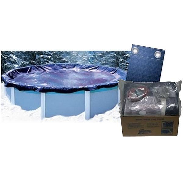 Bâche d'hiver ronde d.5,48m pour piscine hors sol 0330011 3 Swimline