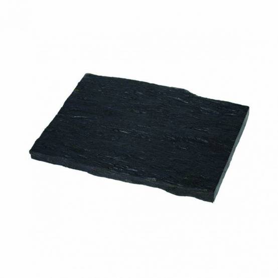 Jardinex - Pas japonais schiste ardoisier 40 x 30 cm - Noir (Lot de 40) - Jardinex - Imagen 1