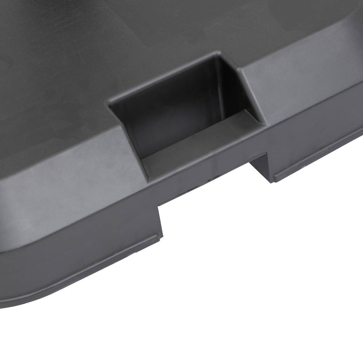 Hesperide - Pied de parasol à roulettes "Opanéo" anthracite 39kg en béton - Hespéride - Imagen 2